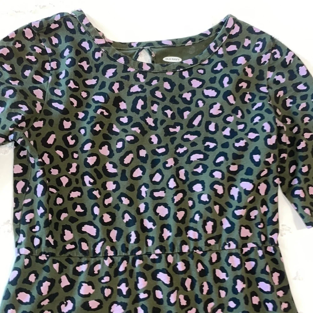 Old Navy Leopard Girls Dress